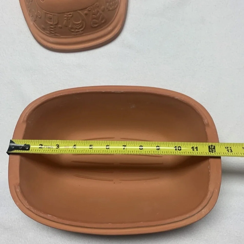 Vintage ROMERTOPF Terra Cotta Clay Baker 111, Made in West Germany- NEW - Picture 6 of 6